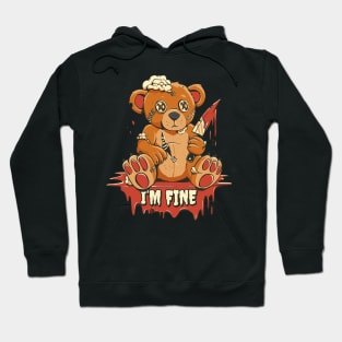 Creepy Teddy Bear Hoodie